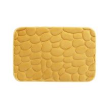 Tapis de Bain 'Ricochet' 50x80cm Ocre