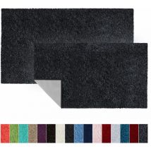 Tapis de bain Sky Soft Polyester Noir 50 x 80 cm