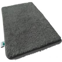 Tapis de bain Sky Uni Polyester Gris sombre 50 x 60 cm