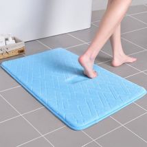 Tapis de bain, tapis de bain à séchage rapide, tapis de bain en mousse à mémoire de forme, tapis de bain pour sol de salle de bain, baignoire et