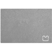 Feiyue - Tapis de bain ultra-absorbant, ultra-fin, avec envers en caoutchouc, imperméable et à séchage rapide (gris)