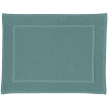 Tapis de bain uni en coton éponge Oeko-Tex 50x70cm