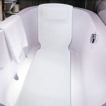 Rapanda - Tapis de bain,Tapis de bain, oreiller de bain, tapis de bain, tapis antidérapant de salle de bain écologique