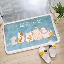Rapanda - Tapis de bain,Tapis de porte d'intérieur antidérapant coloré, tapis de porte d'entrée 60x40cm, tapis d'entrée pour la décoration de la
