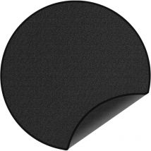 Tapis de barbecue rond de 96,5 cm, tapis de protection pour foyer à 4 couches, tapis résistant au feu pour foyer, terrasse, pelouse, foyer extérieur
