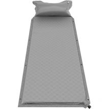 Tapis de couchage auto-gonflant de Camping, tapis de couchage Camping auto-gonflant, ultraléger avec Oreiller, Matelas pneumatique de Camping