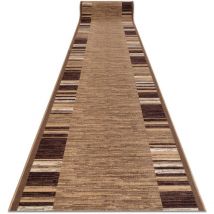 Rugsx - tapis de couloir antidérapant adagio beige beige 67x280 cm