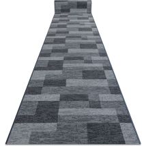 Tapis de couloir antidérapant icona gris 67cm gray 67x740 cm