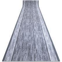 Rugsx - tapis de couloir antidérapant rama gris 100cm grey 100x960 cm