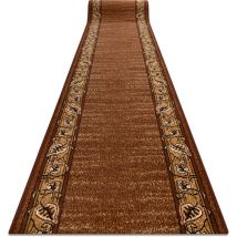 Rugsx - tapis de couloir bcf feliks marron 140 cm brown 140x600 cm