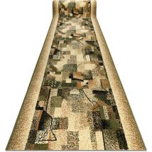TAPIS DE COULOIR BCF IMPRESJA olive 70 cm green 70x740 cm