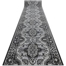 Rugsx - tapis de couloir bcf morad Wiosna rosette gris 80 cm grey 80x940 cm