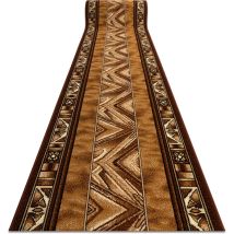 TAPIS DE COULOIR BCF OPAL vieil or 140 cm brown 140x700 cm