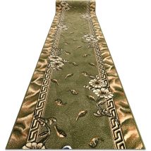 Rugsx - tapis de couloir bcf trio vert 60 cm green 60x690 cm