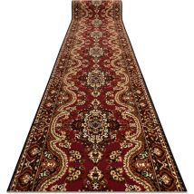 Rugsx - tapis de couloir bcf wiosna bordeaux 100 cm red 100x120 cm