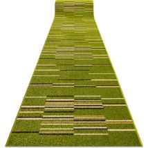 Tapis de couloir heat-set fryz neli vert - lime 100 cm green 100x280 cm