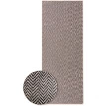 Karathomeliving - Tapis de couloir Java Aspect Sisal Beige 66 x 250 cm