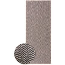 Karathomeliving - Tapis de couloir Java Aspect Sisal Beige 80 x 300 cm