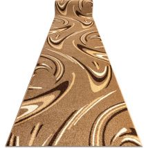 Rugsx - Tapis de couloir karmel fryz - café noix 110 cm brown 110x500 cm
