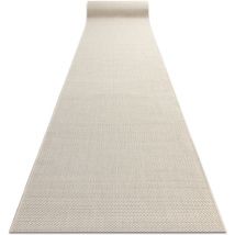 Rugsx - tapis de couloir sizal floorlux modèle 20433 crème lisse 120 cm beige 120x480 cm