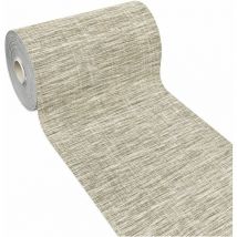 Emmevi Mv S.p.a. - Tapis de Cuisine Antidérapant Découpable Flexible Coureur Monocouleur Beige - 52X330 cm
