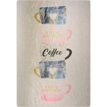 Tapis de Cuisine cup Dimensions - 50x120 – Qualité supérieure pour Maison, Appartement, Bureau – Style élégant et durable – Confort optimal, facile à