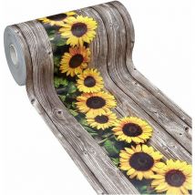 Emmevi Mv S.p.a. - Tapis De Cuisine En pvc AntiTaches Motif Tournesol Decoupable Antidérapant Lavable - 51x100 cm