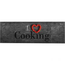 Furniture Limited - Tapis de cuisine lavable Cooking 60x300 cm