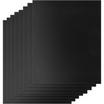 Csparkv - Tapis de Cuisson pour Barbecue, 40x33cm Set de 8 Feuilles de bbq Réutilisable Extérieur