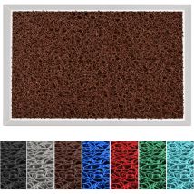 Floordirekt - Paillasson en aluminium Hygienic Mat Résistant aux uv Marron 48 x 68 cm