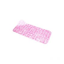 Dianflex - Tapis de douche antide'rapant Mod. Lux 72 x 36 cm en pvc fuchsia avec ventouses de se'curite' tapis de bain baignoire Fucsia 72x36 Cm