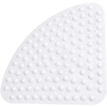 Feiyue - Tapis de douche antidérapant, tapis de bain antidérapant, tapis de bain antibactérien, tapis de bain en quart de cercle, massage