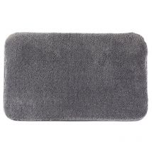 Fitags - Tapis de douche extra épais pour salle de bain, tapis de sol lavable en machine (gris, 50x80cm)-1pc