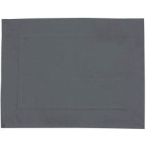 Wenko - Tapis de bain, tapis salle de bain Paradise, 100% coton, 800g/m², 50x70 cm, Anthracite