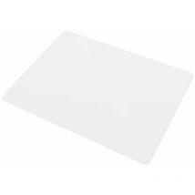 Tapis de gamelle Pour chien et chat Transparente 48 x 30 cm
