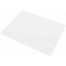 Support de tapis pour cages et gamelle d'animeaux domestiques Transparente 80 x 60 cm