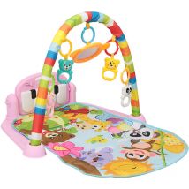 Tapis de jeu pour bébé, couverture rampante avec Musique et lumières, 756350cm rose couverture de jeu pour bébé