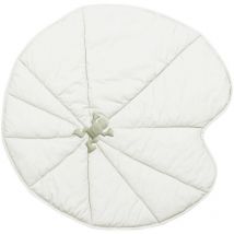 Lorena Canals - Tapis de jeu pour bébé lavable en machine Water Lily Crème 95x95