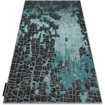 Rugsx - Tapis de luxe moderne 2079 vintage - Structural vert / anthracite green 180x270 cm