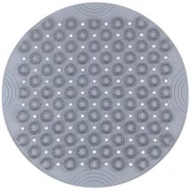 Tapis de douche antidérapant avec bractées de massage des pieds, ø 55 cm