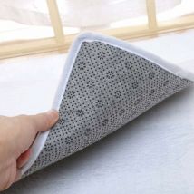 Tapis de Noël Antidérapant, Tapis Flanelle Tissu, Moquette de Noël Deco, Carpette de Sol pour Salon, Chambre, Couloir Cuisine (60x180cm)