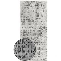 Tapis de chambre Vena Ivoire 80 x 100 cm