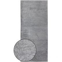 Floordirekt - Tapis de chambre Azade Argent 80 x 500 cm