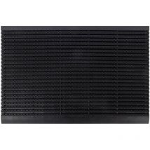 Floordirekt - Tapis de porte en caoutchouc Résistant aux intempéries Avec bord d'attaque Hauteur : 20 mm 75 x 120 cm