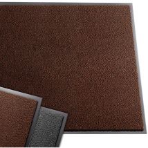 Tapis de porte paillasson 90x150 marron