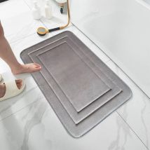 Feiyue - Tapis de porte, tapis de salle de bain absorbant, tapis de salle de bain, tapis antidérapant, tapis de maison