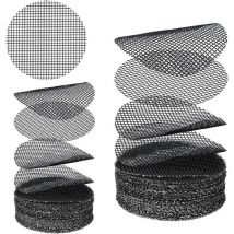 Tapis de Pot de Fleur 40 Pièce Pot de Fleur Trou Maille Jardinage Pot de Fleur en Maille Pad de Pot de Fleur Maille de Pot de Fleur Pad pour Bonsai