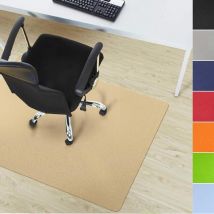 Karat - Tapis protège-sol Pour sols durs Beige 75 x 120 cm