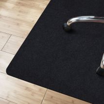 Floordirekt - Tapis de protection du sol Viking Pour sols durs Noir 100 x 120 cm