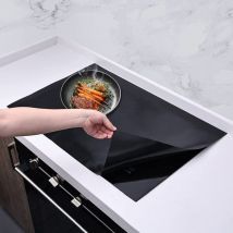Longziming - Tapis de protection en silicone pour plaque à induction, 52 x 78 cm, grand tapis de protection pour plaque à induction, résistant à la